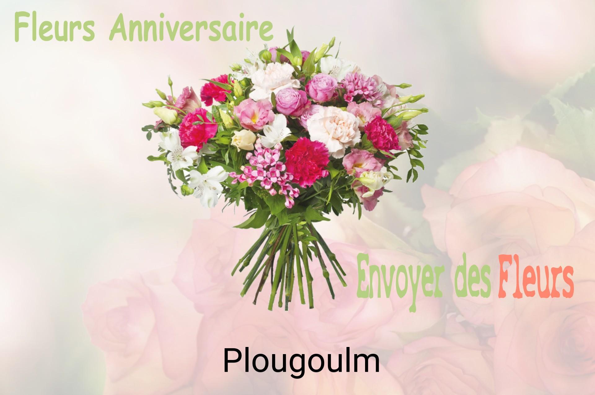 Bouquet de fleurs d’anniversaire livré à Plougoulm